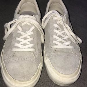 Vans Old Skool Core Gray Canvas Suede Low Top Skate Shoes Men 5/woman 6.5